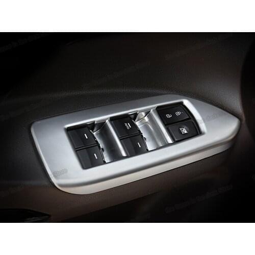 Lsrtw2017 for Trumpchi Gs4 Car Window Switch Panel Trims Interior Accessories 2015 2016 2017 2018 2019 2020 Carbon Fiber gac
