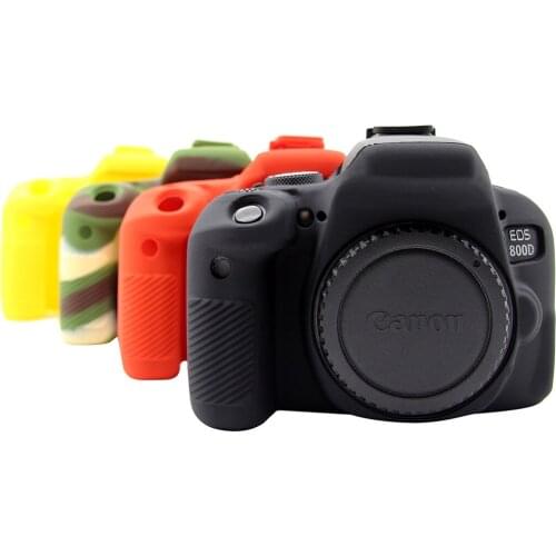 PULUZ Soft Silicone Protective Housing Case Cover for Canon EOS 800D