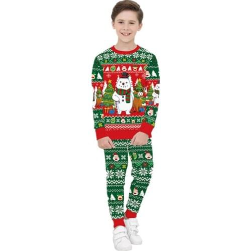 New listing Christmas Sweaters Stylish Unisex Kids Sets Women Men Santa Claus Ugly Christmas Sweater Novelty RED Retro Sweater