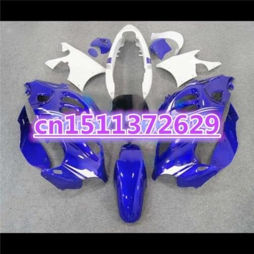 100%new Fairings for A GSX750F 600F Katana 1997 98 99 00 01 02 03 04 2005 GSX 600 F 2005 blue white fairing-Dor for SUZUKI D