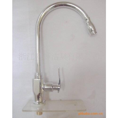 Tiger Ben single cold basin faucet kitchen faucet cold vegetables basin faucet lengthened heightening paragraph