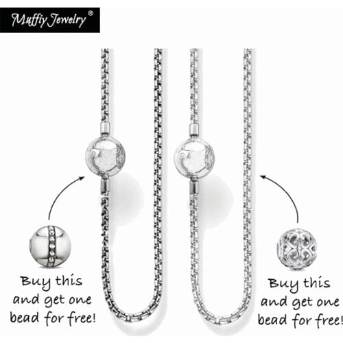 Blackend and Silver Karma Diy Necklace,Europe Style Karma Diy,Good Jewelry For Men & Women,2018 Gift In Silver