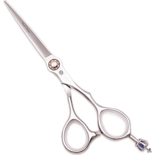 Hairdressing Scissors 5.5" 6" JP 440C Purple Barber Hair Cutting Scissors Professional Thinning Shears Beauty Styling Tool 9020