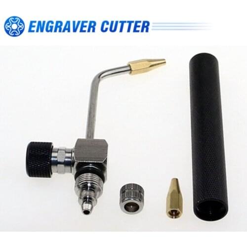 Universal Oxyhydrogen Gas Torch Flame Gun with 3 Nozzles for HHO Polishing Welding Machine