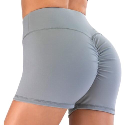 Woman Fitness Yoga Shorts Gym Workout Scrunch Butt shorts High Elastic Sport Shorts running Sport hot shorts summer