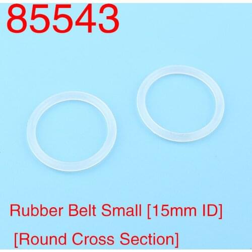 10pcs 85543 high-tech building blocks small rubber belt [15mm ID] [round cross section] MOC turntable accessories rubber band pa