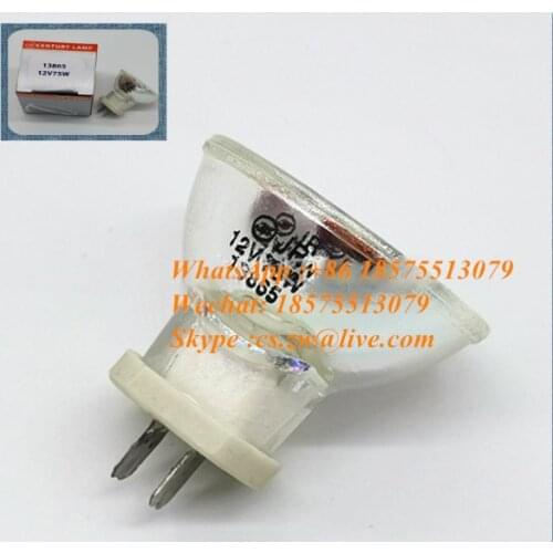 13865 12V75W Dental Curing Light Bulb Dental Curing Light Bulb Flat Feet