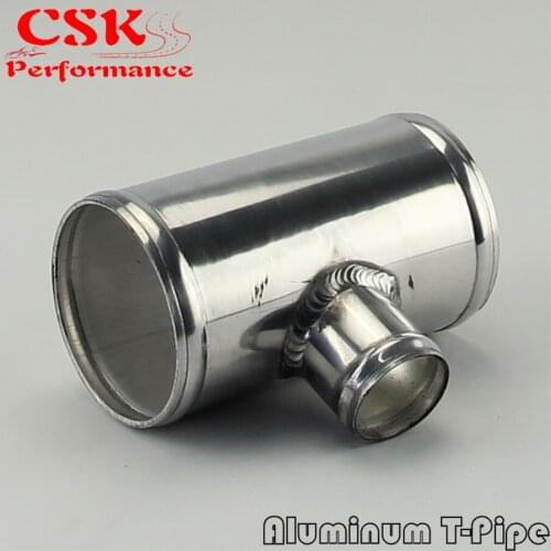2.75" 70mm OD Aluminium Bov T-Piece Pipe Hose 3 Way Connector Joiner Spout 35mm OD