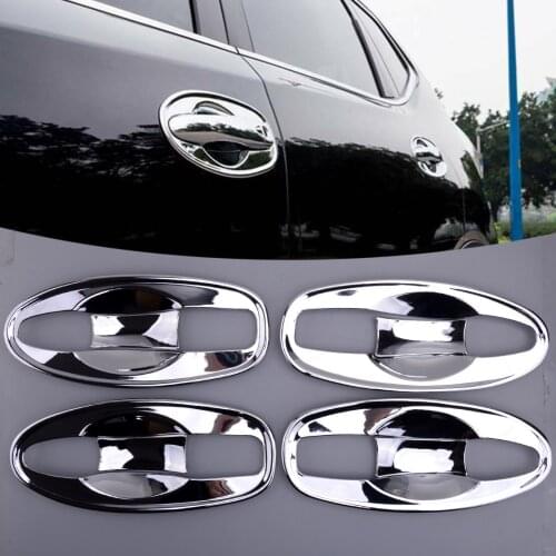 8Pcs/Set Exterior Door Handle Bowl Cover Trim Molding ABS Silver Fit For Nissan Rogue X-Trail T32 2014 2015 2016 2017 2018 2019