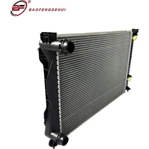 Car Radiator Heat Exchanger Cooling Tanks 4F0121251AE For Audi A6 A6Q Engine BLB BPJ Water Tank