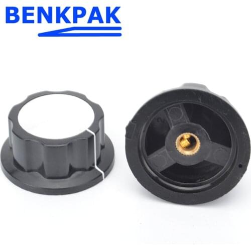 MF-A05 A05 potentiometer Bakelite potentiometer knob aluminum cap bakelite Diameter 6mm