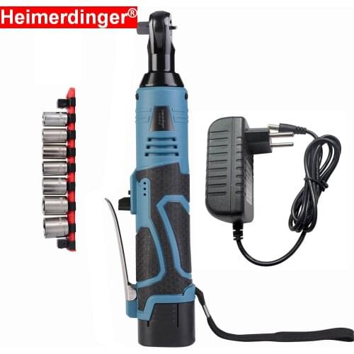 Rechargeable 16.8 Volt. battery 3/8" cordless ratchet wrench with two batteries