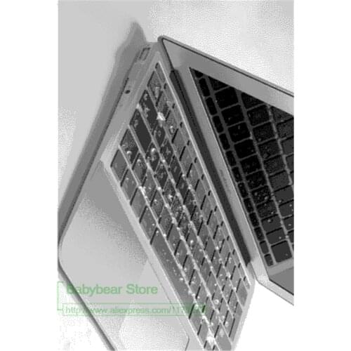 For MacBook Air 11" White Pro 13 15 European Protecto Wholesales 100PCS EU Version Clear Keyboard Cover Keypad Skin
