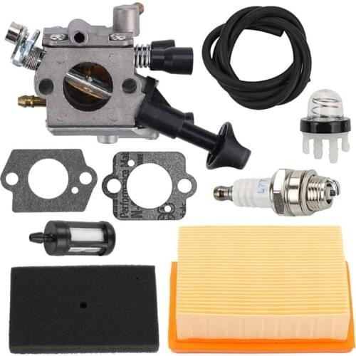 For Zama C1Q-S210 Carburetor and Air Filter Repower Kit for SR430 BR350 BR430 Backpack Blower
