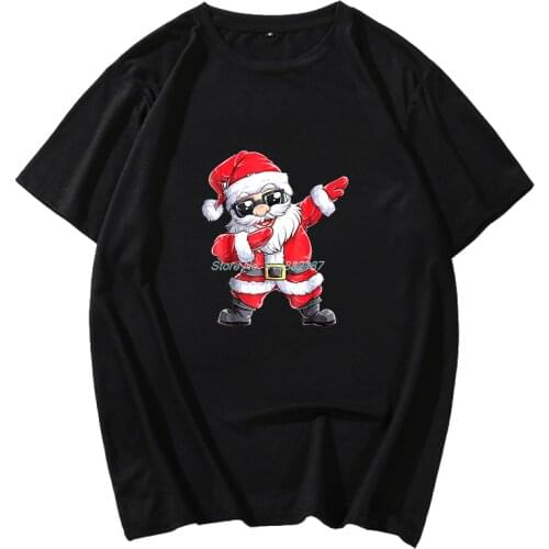 Dabbing Santa Claus Christmas T-Shirt Funny Gift Men Tshirt Short Sleeve Casual Breaking Bad T Shirt men clothing