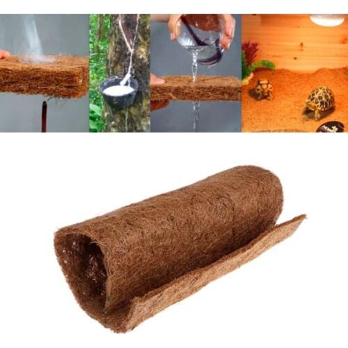 Reptile Pad Coconut Reptile Case Cushion Breathable Soft Natural Pet Supplies Mat Habitat For Spider Lizard Snake Turtle