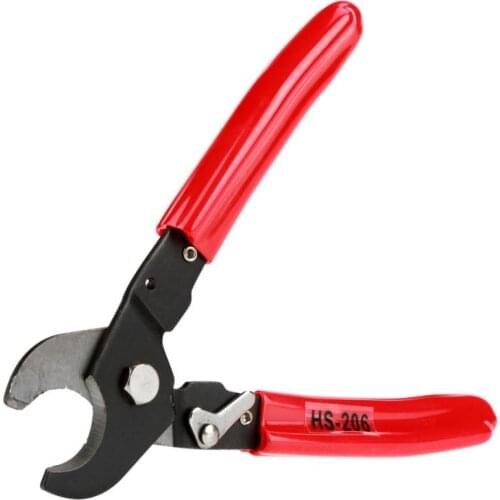 HS-206 Wire Cutter Aluminum Copper Cable Wire Cutter Cut Up to 35mm Wire stripper Electrician Hand Tool Plier Wire Cutting Tools