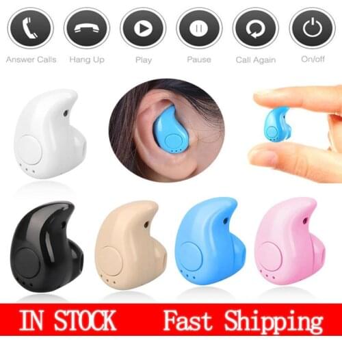 Newest Mini Wireless Headphone Bluetooth-compatible In-ear Earphones Sport Earbuds Bass Music Headset For All Smartphone