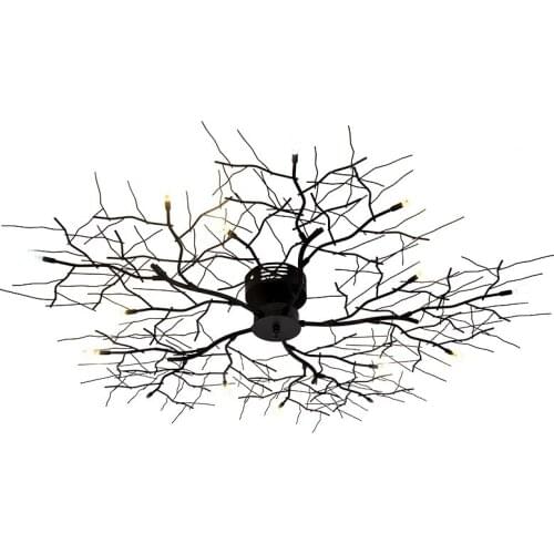 Pendant Lamp Nordic Copper Painted Metal Lustre Led Chandelier Modern Hanging Chandelier For Living Dining Room