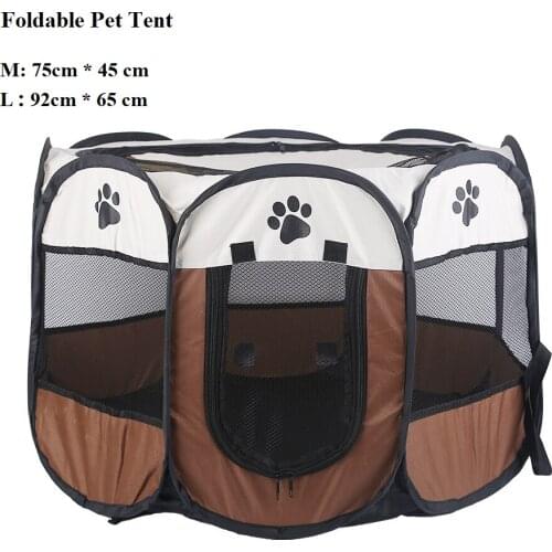 Pet supplies Dog Tent breathable cat delivery room cat nest foldable octagonal multifunctional Pet Fence Pet tent