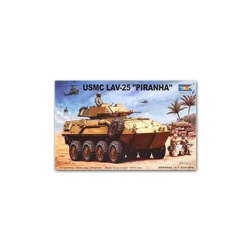 Trumpeter 1/35 scale model 00349 LAV-25 Piranha 8X8 Wheeled Amphibious Armored Reconnaissance Car