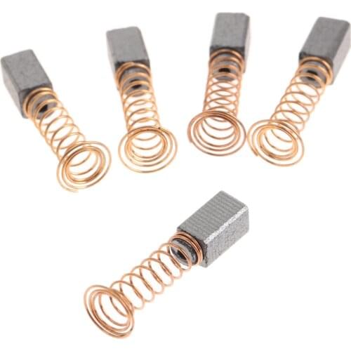 10 Pcs Mini Drill Carbon Brushes Spare Parts For Electric Motors Dremel Rotary Tool 5x5x8mm