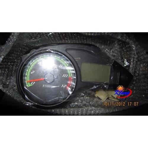 Fast shipping ! motorcycle Gauge go kart ,buggy digital gauge Dirt bike, quad speed meter,tachometer, odometer, all in