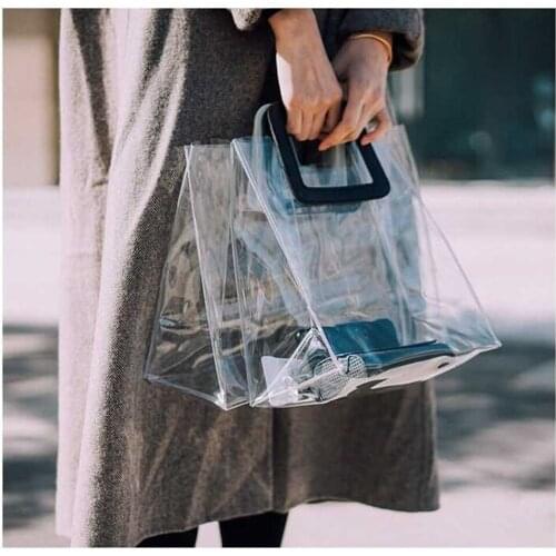 Waterproof Transparent PVC Bath Cosmetic Bag Women Make Up Case Travel Zipper Makeup Beauty Wash Organizer Toiletry Storage Kit