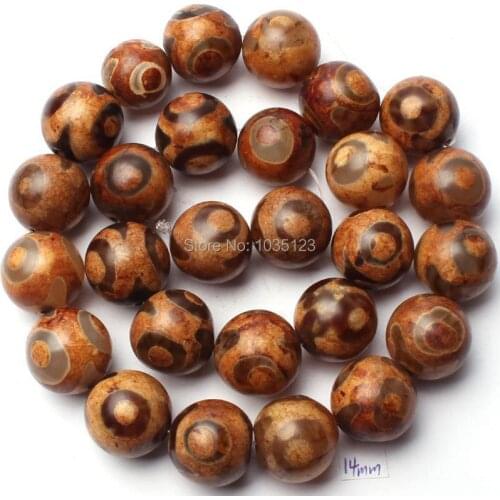 High Quality 14mm Pretty Natural Mixed Color Agates Onyx Round Shape DIY Gems Loose Beads Strand 15" Jewelry Accessory w1053