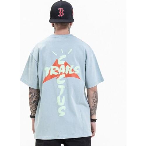 YANAGUN Men's T-shirts With Inscriptions