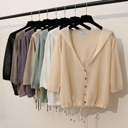 YING DE MEI Women's Thin Cardigans