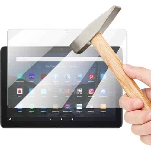 10.1" 9H Tempered Glass for Kindle Fire HD 10 Plus 2021 Glass Screen Protector for HD Kindle Fire 10 10.1 Inch Full Coverage
