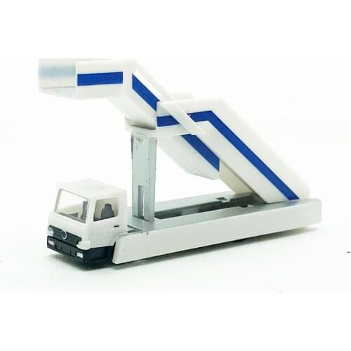 1/200 Airport Sand Table Scene Model of Movable Locomotive Passage Stairs and Airport Bridge