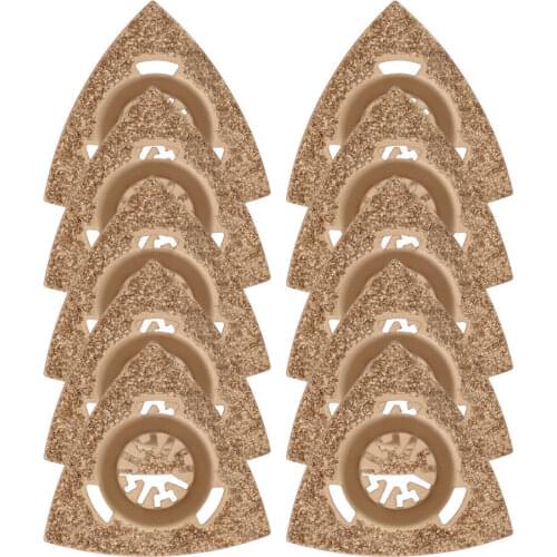 10Pcs Oscillating Multi Tool Carbide Grinding Blades for BOSCH Mastercraft Fein