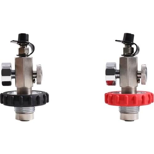 5000PSI PCP Stainless Steel Tank Fill Station Station 300Bar Din Valve with Quick Fitting