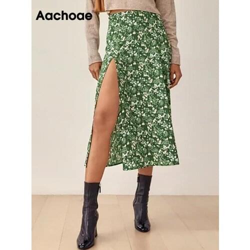 Aachoae Women's Midi Skirts China