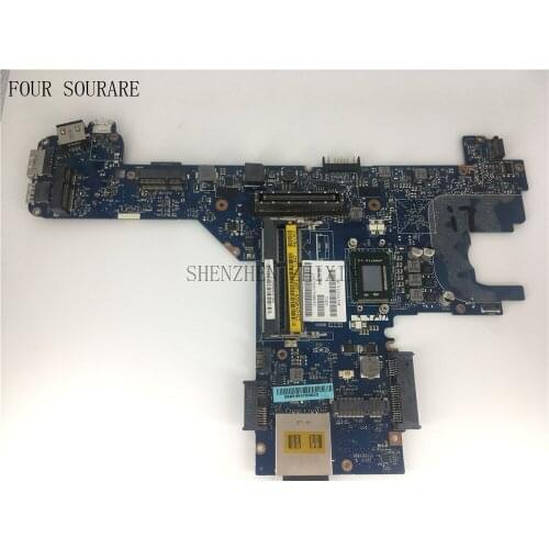 Four sourare For DELL Latitrde E6320 Laptop motherboard I7-2620M CPU LA-6611P Y45W5 CN-Y45W5 Mainboard test good