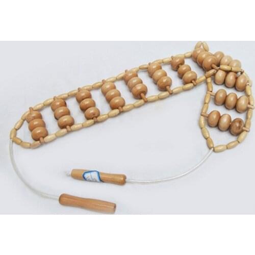 Wood Therapy Massage Tool Back Massage Muscle Roller Massager for Adults The Old