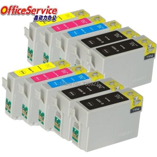 10X Compatible Ink Cartridge T1031 T1032 T1033 T1034 For Epson Stylus office T40W TX600FW TX515FN TX510FN T1100 printer