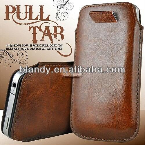 50pcs/lot Free Shipping Hot selling Pull Tab Leather Skin Pouch Pocket Leather Case For Samsung Galaxy S7 G930 G9300