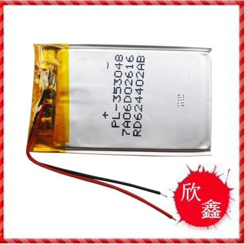 3.7V polymer lithium battery 303048033048 320mah Bluetooth MP3 MP4 battery recording pen Rechargeable Li-ion Cell