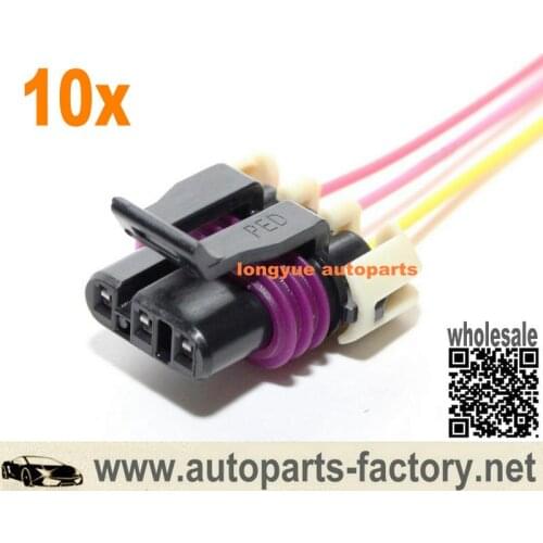 Longyue 10pcs Crankshaft Position Sensor Wiring Harness for 96-97 LT1 Camaro Corvette