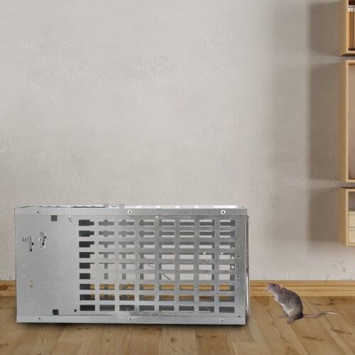 Mice Trap Household Automatic Continuous Mouse Trap Reusable Galvanized Iron High Effect Automatic Catcher Household Products