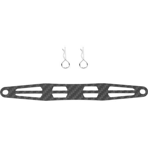 Carbon Fiber Battery Mount Plate for Tamiya TT01 TT-01 1/10 RC Off Road Car Upgrade Parts