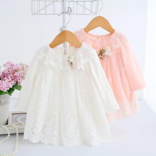 Newborn Baby Girl Dress Fashion Infant Baby 1st Birthday Party Dress for Baby Princess Dresses Toddler Girls Clothes