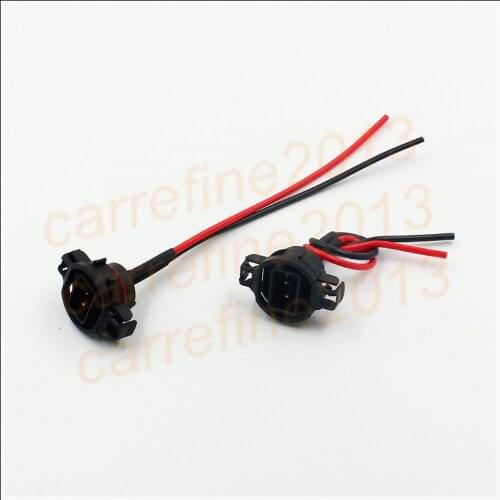 Rockeybright For toyota h16 5202 Fog Lights Holder Plug Car H16 5202 2504 PSX24W Bulbs Connector adapters bulb socket holders