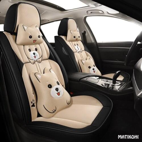 MATIKOHI cloth car seat cover For ssangyong kyron actyon sport korando rexton accessories covers for vehicle seats