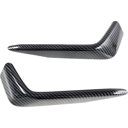 Carbon Fiber Rear Tail Foglight Fog Light Lamp Cover Trim Molding Fit For Honda Civic 2020 2021 Accessories