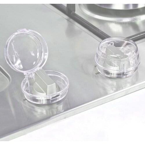 2pcs Gas Knob Protective Cover Household Kitchen Appliances Gas Stove Safety Cover Gas Switch Cover