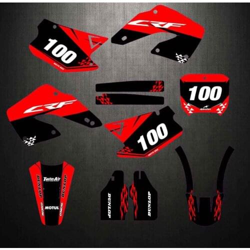 08232 3M Motorcycle Team Graphic & Backgrounds Decal Sticker Kits for HONDA CR 125 250 2000 2001